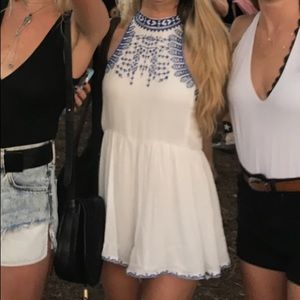 LF romper. Flowy fit and beautiful detailing.